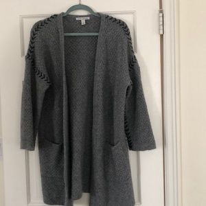 Autumn cashmere open cardigan